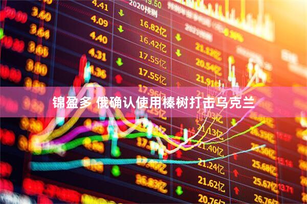 锦盈多 俄确认使用榛树打击乌克兰